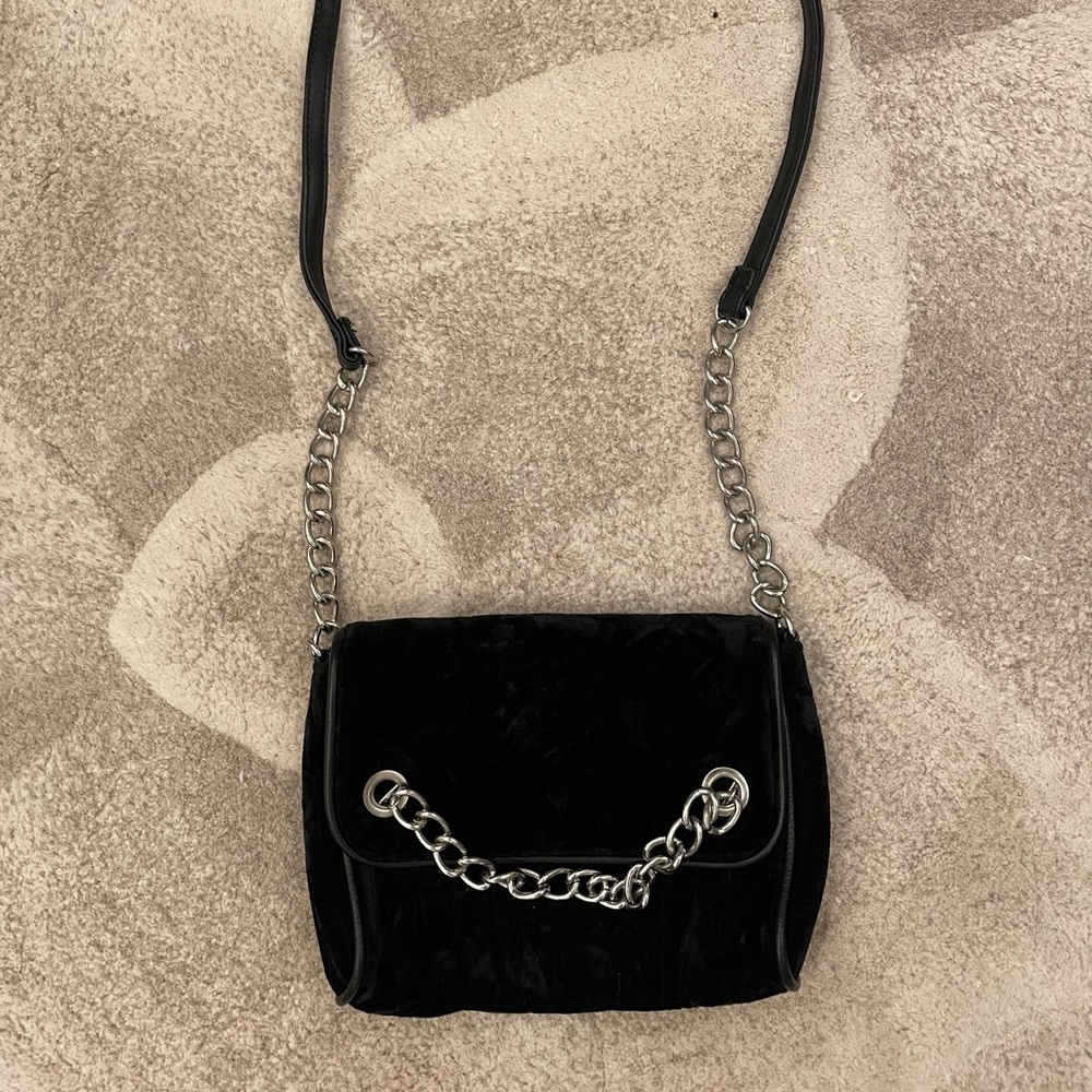 Steve Madden Girl Velvet Crossbody Purse